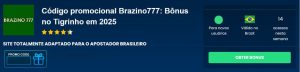Código promocional Brazino777